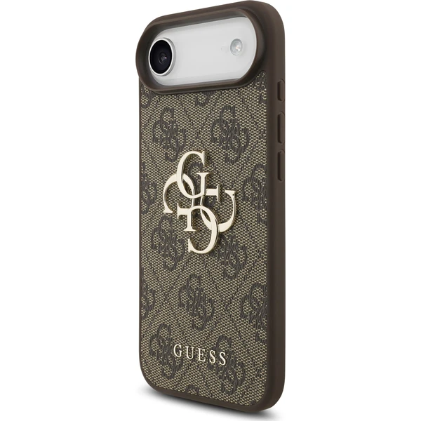 Guess PU 4G Metal Logo kryt iPhone Air hnedý - Puzdra - Obrázok 2a40600f02744ee186d069ce47acd937