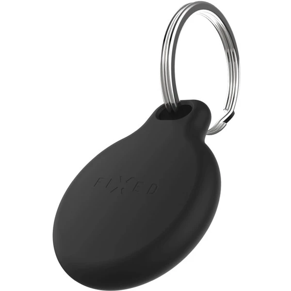 FIXED Silky silikónové púzdro Apple AirTag 4ks, 2x čierne + 2x biele - Puzdra - Obrázok 2a505fdd124244f08b01b05d343447ce