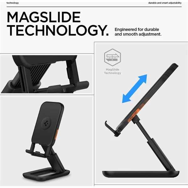 Spigen Universal Phone stand univerzálny stojan čierny - Stojany - Obrázok 2a5625fb58f548c38ba7b67fb2312c31