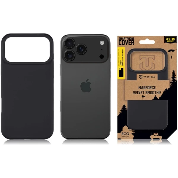 Tactical MagForce Velvet Smoothie kryt Apple iPhone 17 Pro Max Asphalt - Puzdra - Obrázok 2a619289e0c548ce94c3fc447eeb780e