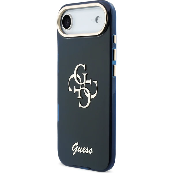 Guess IML 4G Script Metal Logo kryt iPhone Air modrý - Puzdra - Obrázok 2a6e245970bb4193a8bd56d5da99f387