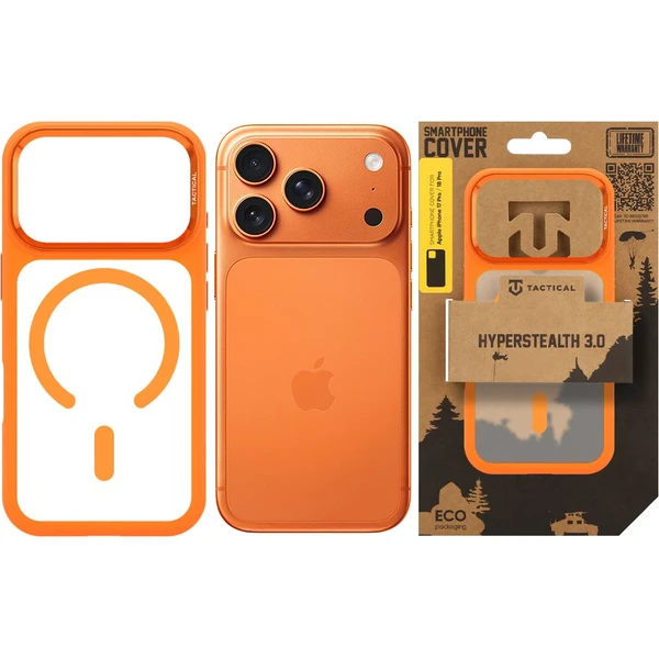 Tactical MagForce Hyperstealth 3.0 Kryt pre Apple iPhone 17 Pro/18 Pro Agent Orange - Puzdra - Obrázok 2a765e34137b4dfa807d2a15abb08dc7