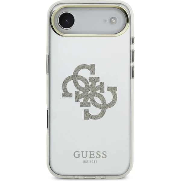 Guess PC/TPU Mirror 4G Glitter Logo MagSafe kryt iPhone Air zlatý - Puzdra - Obrázok 2a7c6673cde54769ab99542785a9c073