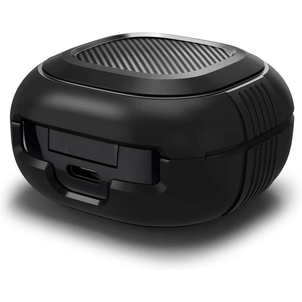 Spigen Rugged Armor kryt Samsung Galaxy Buds FE/Buds 2/Buds Pro 2/Buds Pro/Buds Live čierny - Puzdra - Obrázok 2a7fa4ad640b4045839f2f6de704309a
