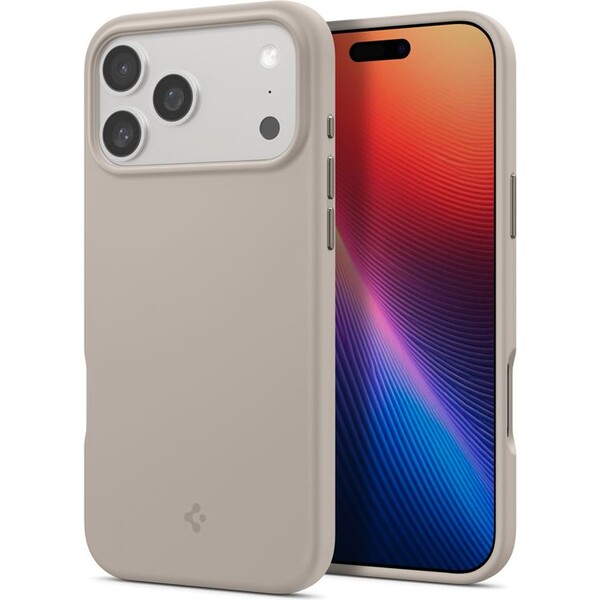 E-shop Spigen Silicone Fit MagSafe kryt iPhone 17 Pro Max stone
