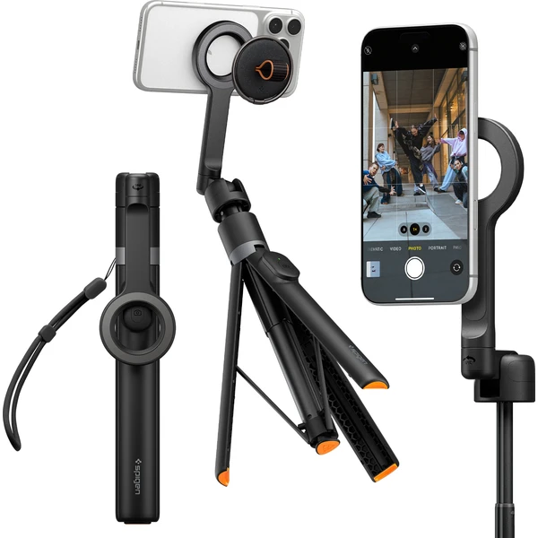 Spigen MagSafe statív na selfie čierny - Držiaky - Hlavný obrázok