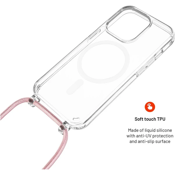 FIXED MagPure Neck kryt s ružovou šnúrkou na krk pre Apple iPhone 16 Plus - Puzdra - Obrázok 2ab9dce2b907431883c6cacb43c8a8a3