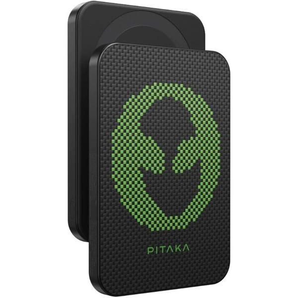 Pitaka Powerbanka (15W), 5000mAh, Qi2/MagSafe, Alien - Powerbanky - Hlavný obrázok