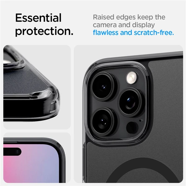 Spigen Ultra Hybrid T MagSafe kryt iPhone 16 Pre čierny - Puzdra - Obrázok 2adbdc4ef8a540408b731f482c30efdb