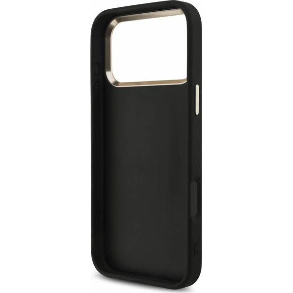 Guess PU 4G Metal Logo Strap Zadný kryt pre iPhone 18 Pro Max Black - Puzdra - Obrázok 2af3f745222648d89d89573094709ae5