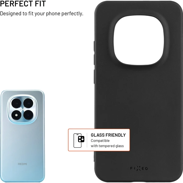 FIXED Story silikónový kryt Xiaomi Redmi Note 15 Pro 5G čierny - Puzdra - Obrázok 2b10858f51df4b288c57245e358f7724