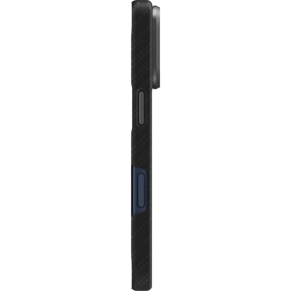 UNIQ Keva Edge MagClick MagSafe kryt iPhone 17 Pro Carbon Black - Puzdra - Obrázok 2b108c3115a8469a927f9c94c521a768