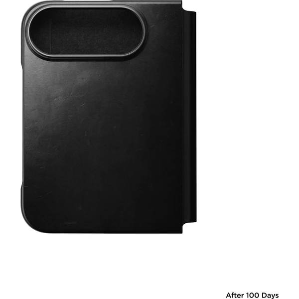 Nomad Traditional Leather Folio (Horween) MagSafe kožené puzdro iPhone 18 Fold čierne - Puzdra - Obrázok 2b1e47e3386f42b882547f76cee9a386