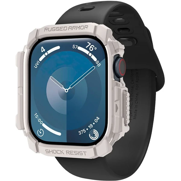 Spigen Rugged Armor kryt pre Apple Watch 10/11 (46mm) béžový - Puzdra - Obrázok 2b292ac698f644698b56c2d1ec3d3940