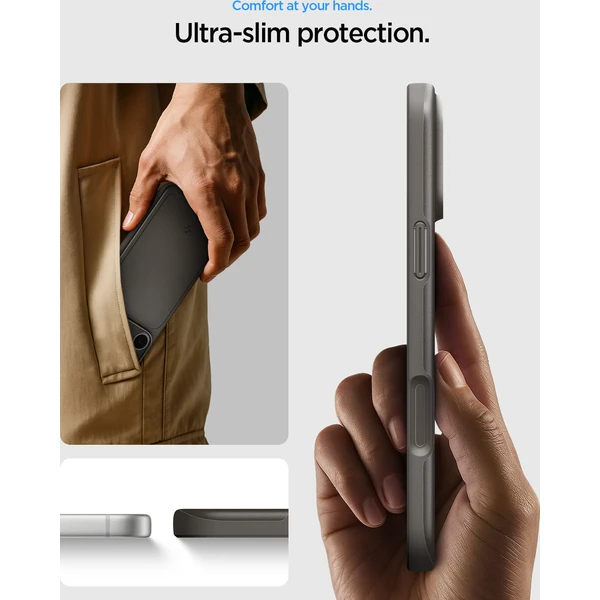 Spigen Thin Fit MagSafe kryt iPhone 18 Pro Max/17 Pro Max gunmetal - Puzdra - Obrázok 2b35a2b12c1d4671a6419cc2720cfcd9