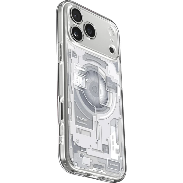 Spigen Ultra Hybrid MagSafe kryt iPhone 18 Pro/17 Pro zero one white - Puzdra - Obrázok 2b665cb7b0764e1eb23664e96b138338