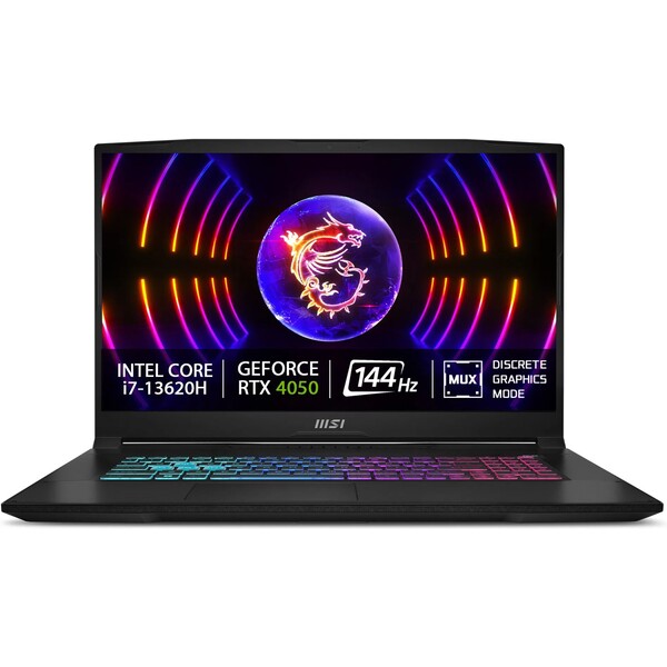 E-shop MSI Katana 17 (Katana 17 B13VEK-1442CZ) RTX 4050 čierny