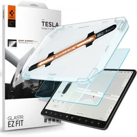 Spigen EZ Fit Anti Glare tvrdené sklo Tesla Model Y/3 číre - Ochranné fólie a sklo
