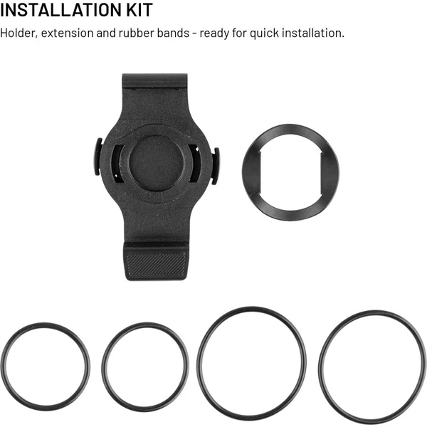 FIXED Dock držiak inteligentných hodiniek na bicykel pre Garmin 22mm čierny - Držiaky - Obrázok 2b7d513d822e47f6b9972145b5191250