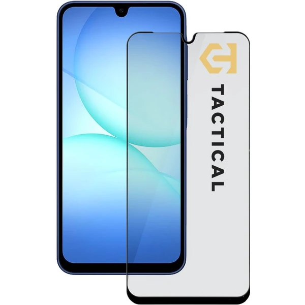Tactical Glass Shield 5D sklo pre Samsung Galaxy A17 4G/5G čierne - Ochranné fólie a sklo - Hlavný obrázok