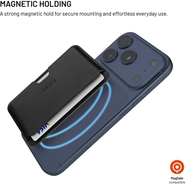 FIXED MagWallet Slim MagSafe peňaženka čierna - Peňaženky - Obrázok 2b9430d7eee2431fa656e49fcae55bca