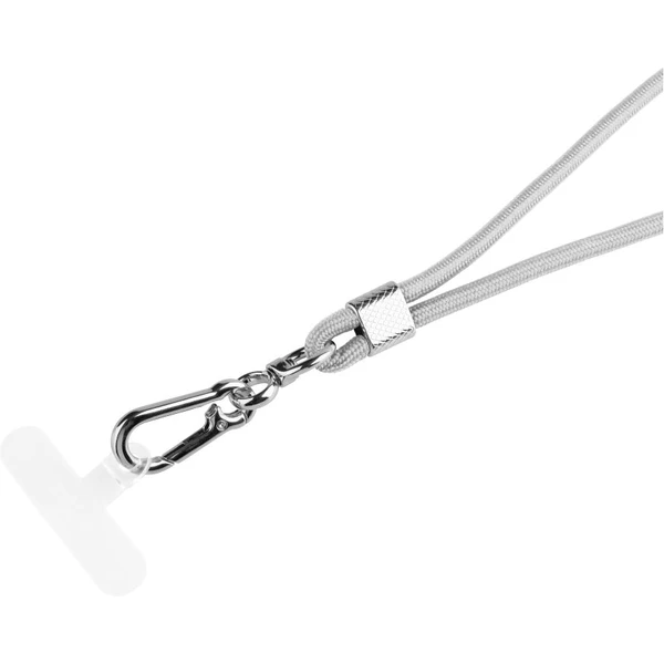 FIXED NeckUni univerzálna šnúrka pre telefóny so zadným krytom šedá - Pútka - Obrázok 2ba7e4cfb891464d9ce74fadffd8c61e
