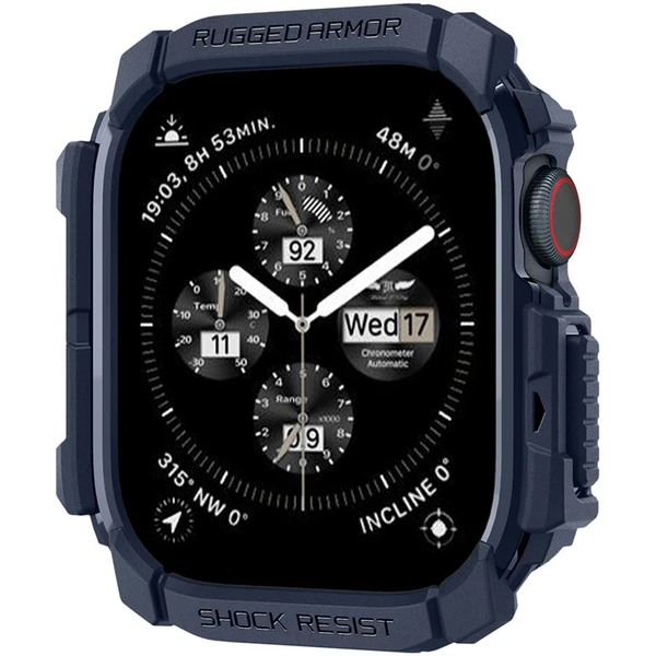 Spigen Rugged Armor kryt pre Apple Watch 10/11 (46mm) námorne modrý - Puzdra - Obrázok 2bb946be30604c49aba2f52526809172