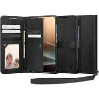 Spigen Wallet S púzdro Samsung Galaxy S25+ čierne - Puzdra