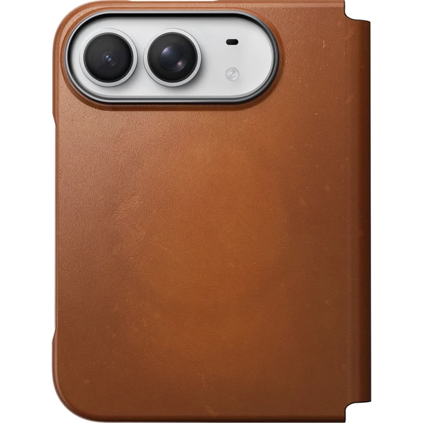 Nomad Traditional Leather Folio (Horween) MagSafe kožené puzdro iPhone Duo sedlová hnedá - Puzdra - Obrázok 2bca098e33a142efbd762e780479a85f