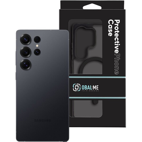 OBAL:ME MagNetix Outline kryt Samsung Galaxy S25 Ultra čierny - Puzdra - Obrázok 2bf24be03a05418c872fedc8ec2a1400