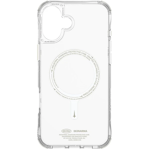 SKINARMA Saido Niteglow Mag-Charge kryt iPhone 16 Plus číry - Puzdra - Obrázok 2bff4f95f75447deb2549343a98c97fd