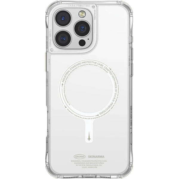 SKINARMA Saido Niteglow Mag-Charge kryt iPhone 16 Pre číry - Puzdra - Obrázok 2c12ddd8cf2249d1bf9f05ebc257794e