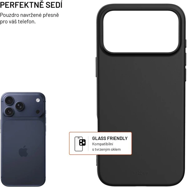 FIXED ReStory TPU recyklovaný kryt Apple iPhone 17 Pro Max čierny - Puzdra - Obrázok 2c181efa18d949b19314e1b6a544102d