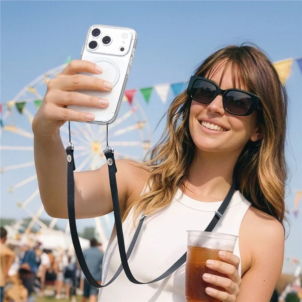 Spigen Crossbody Lanyard Strap DA30L univerzálny popruh čierny - Popruhy a crossbody - Obrázok 2c4379df987b4903afb51d2b5ae1551e