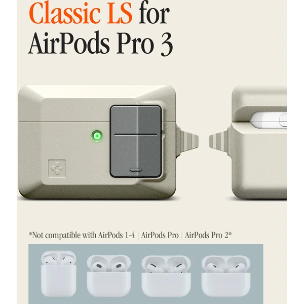 Spigen Classic LS puzdro AirPods Pro 3 (Macintosh 128K) stone - Puzdra - Obrázok 2c5c9eb6ae5f424eb9abec6be1c307bf