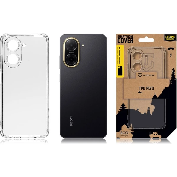Tactical TPU Plyo kryt Xiaomi Redmi A5 číry - Puzdra - Obrázok 2c68bd18b3124ecbb5fafea9012b5796