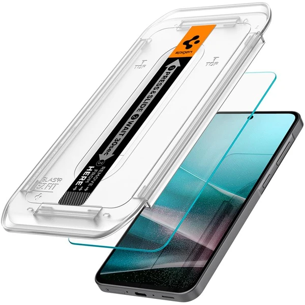 Spigen Glass tR EZ Fit 2 Pack tvrdené sklo Samsung Galaxy A36 5G číre - Ochranné fólie a sklo - Obrázok 2c965464f9c2427eb1e7230ca55cbdac