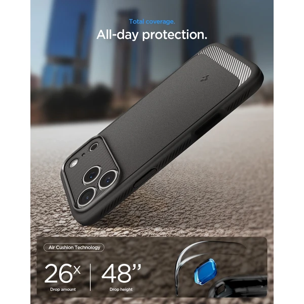 Spigen Rugged Armor MagSafe kryt iPhone 18 Pro Max/17 Pro Max sivý - Puzdra - Obrázok 2cfad4b7ff0941c98ceb37a68a2e8400