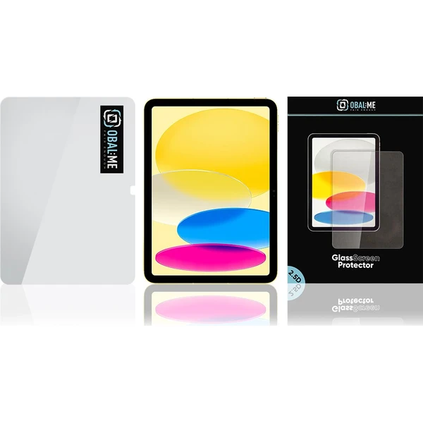 OBAL:ME 2.5D tvrdené sklo Apple iPad 10.9 2022/11 2025 číre - Ochranné fólie a sklo - Obrázok 2d00151341644eeb8c9418655276747e