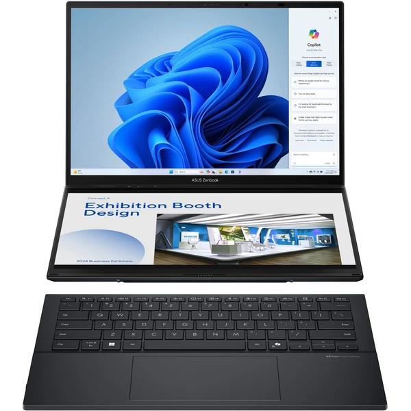 ASUS Zenbook DUO UX8406 (UX8406CA-OLED088W) sivý - Notebooky - Hlavný obrázok