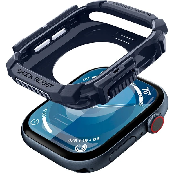 Spigen Rugged Armor kryt pre Apple Watch 10/11 (46mm) námorne modrý - Puzdra - Obrázok 2d265a420d034a75b406208f8b39c0b6