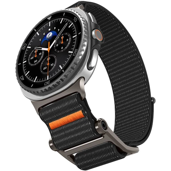 Spigen DuraPro Flex remienok Samsung Galaxy Watch8 (40/44/46mm) čierny - Remienky - Hlavný obrázok