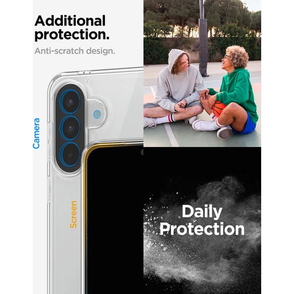Spigen Ultra Hybrid kryt Samsung Galaxy A57 5G crystal clear - Puzdra - Obrázok 2d527fcc891c46679b0dd7345f70201b