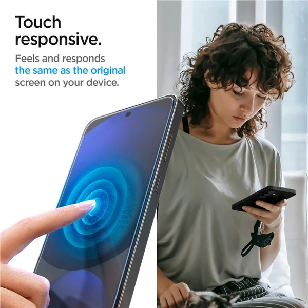 Spigen Glass tR EZ Fit tvrdené sklo Samsung Galaxy S24 FE/A56 5G číre (2-pack) - Ochranné fólie a sklo - Obrázok 2d540c25fe704102959e0197d587b9e4