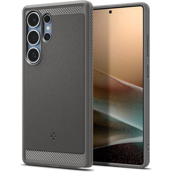 Spigen Rugged Armor MagSafe kryt Samsung Galaxy S25 Ultra sivý - Puzdra - Hlavný obrázok