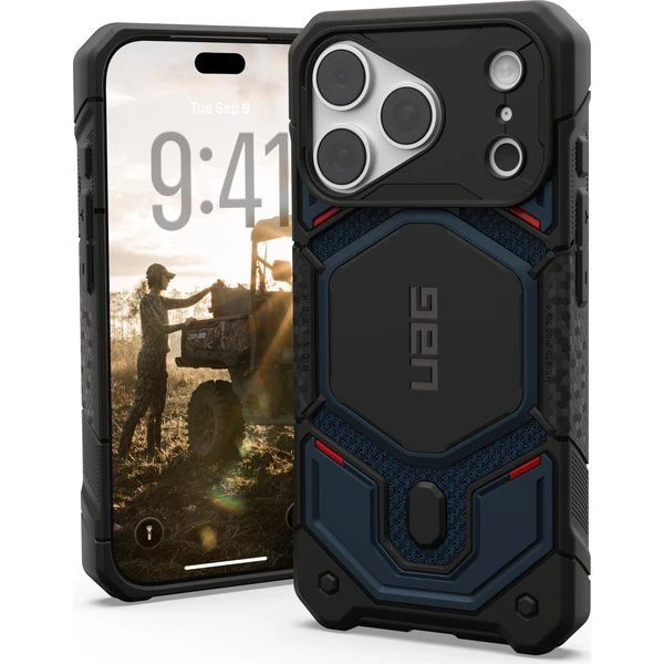 UAG Monarch Pro MagSafe, kevlar mallard - iPhone 2026 Pro/17 Pro - Puzdra - Hlavný obrázok