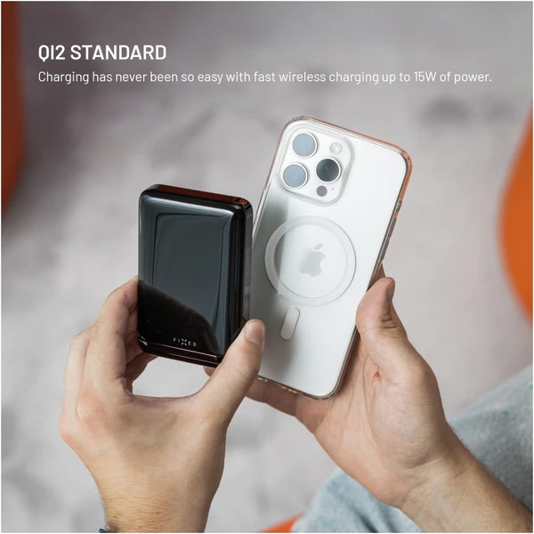 FIXED MagZen 10 Pro Qi2/MagSafe powerbanka, 10000mAh, 15W, čierna - Powerbanky - Obrázok 2d9e176374e54537b3baf14b492d871f