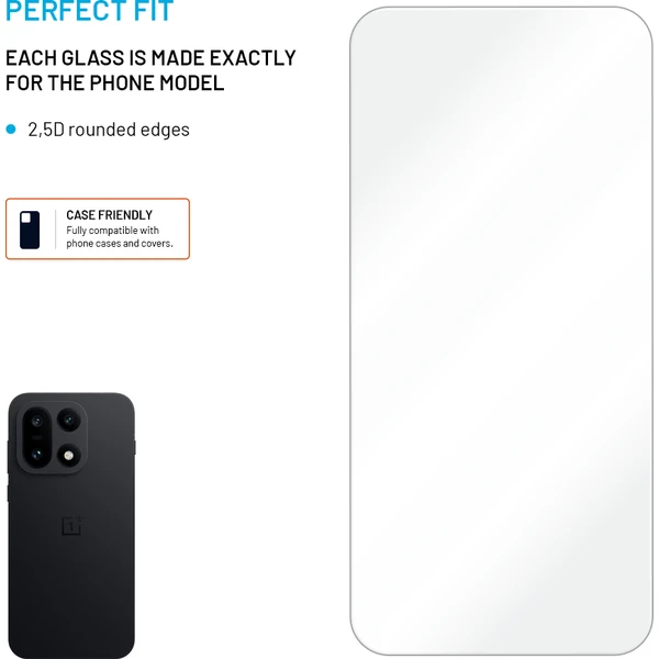 FIXED 2,5D tvrdené sklo OnePlus 15, 2 ks číre - Ochranné fólie a sklo - Obrázok 2dc41b0545e546caaa5e558a3c4a87b5
