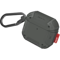 SKINARMA Mecha CE puzdro pre AirPods 4 olivovo zelené - Puzdra