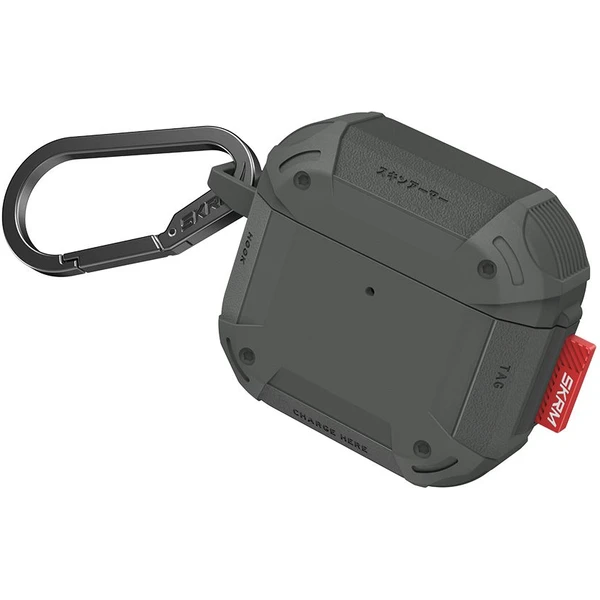 SKINARMA Mecha CE puzdro pre AirPods 4 olivovo zelené - Puzdra - Hlavný obrázok
